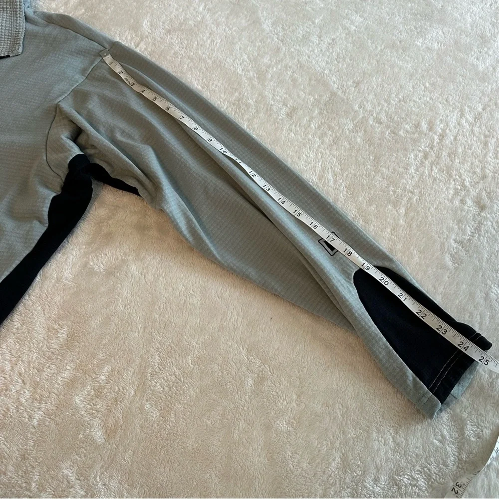 Patagonia R1 Flash Quarter Zip Pullover Vintage Gray Regulator Waffle XL - Picture 8 of 8